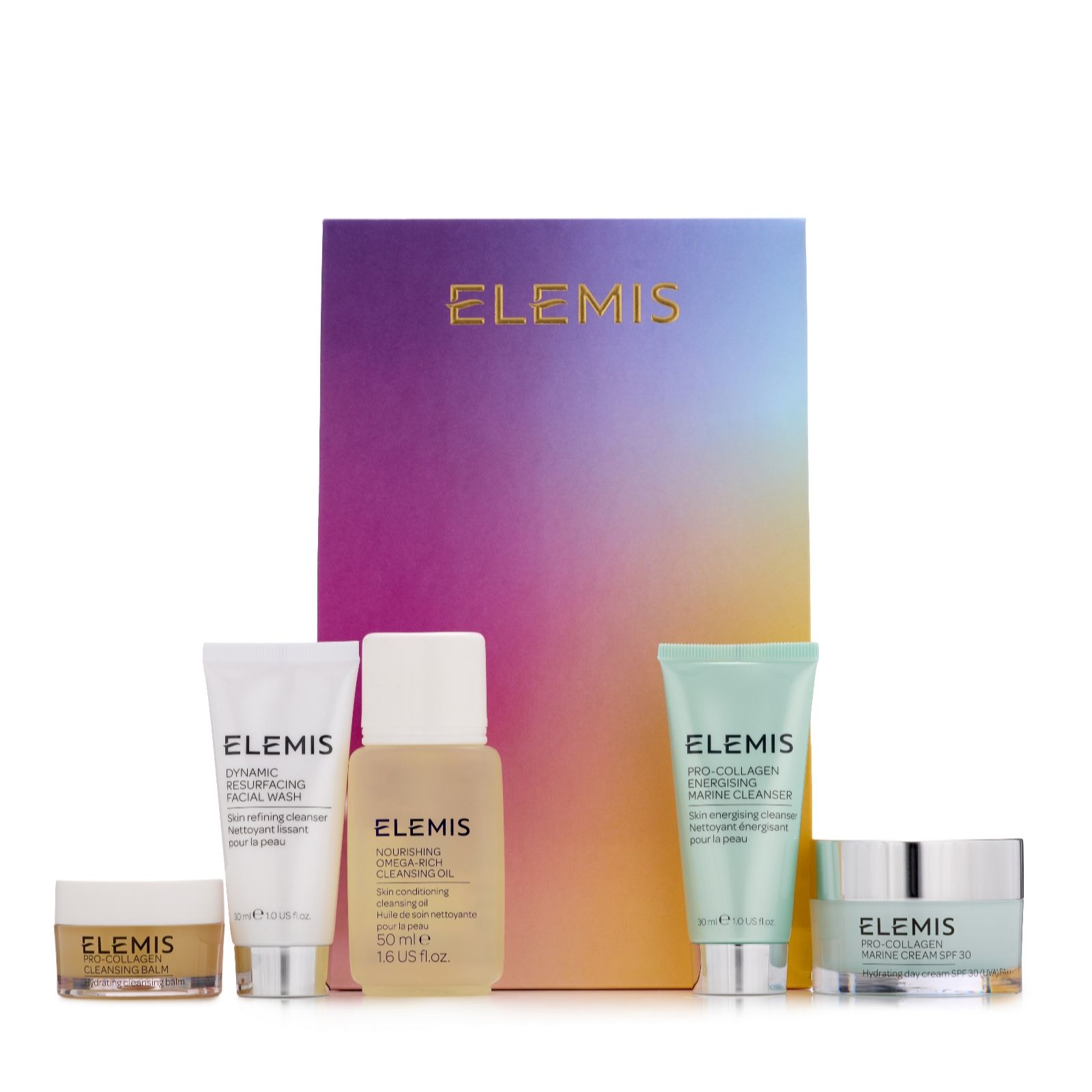 ELEMIS Cleansing Discovery Gift Set & Marine Cream SPF 30ml