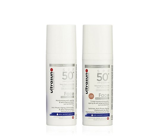Ultrasun Anti-Pigmentation Complete Face SPF 50+ Duo