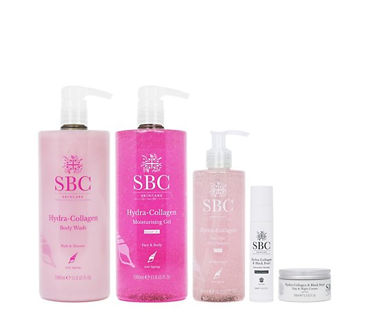 SBC 5 Piece Hydra-Collagen Ultimate Face & Body Radiance Collection
