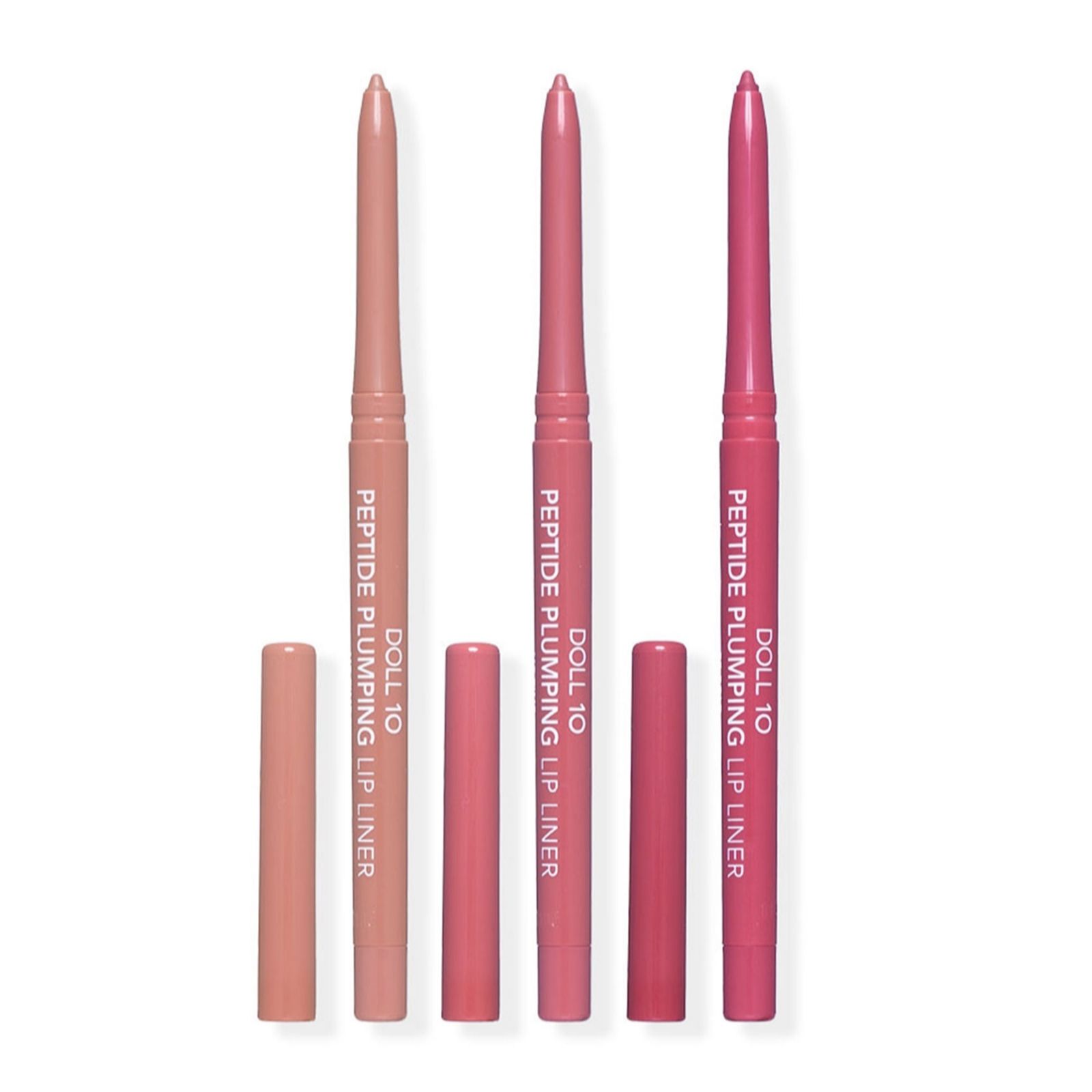 Doll 10 Lip Candy Peptide Plumping Lip Liner Trio