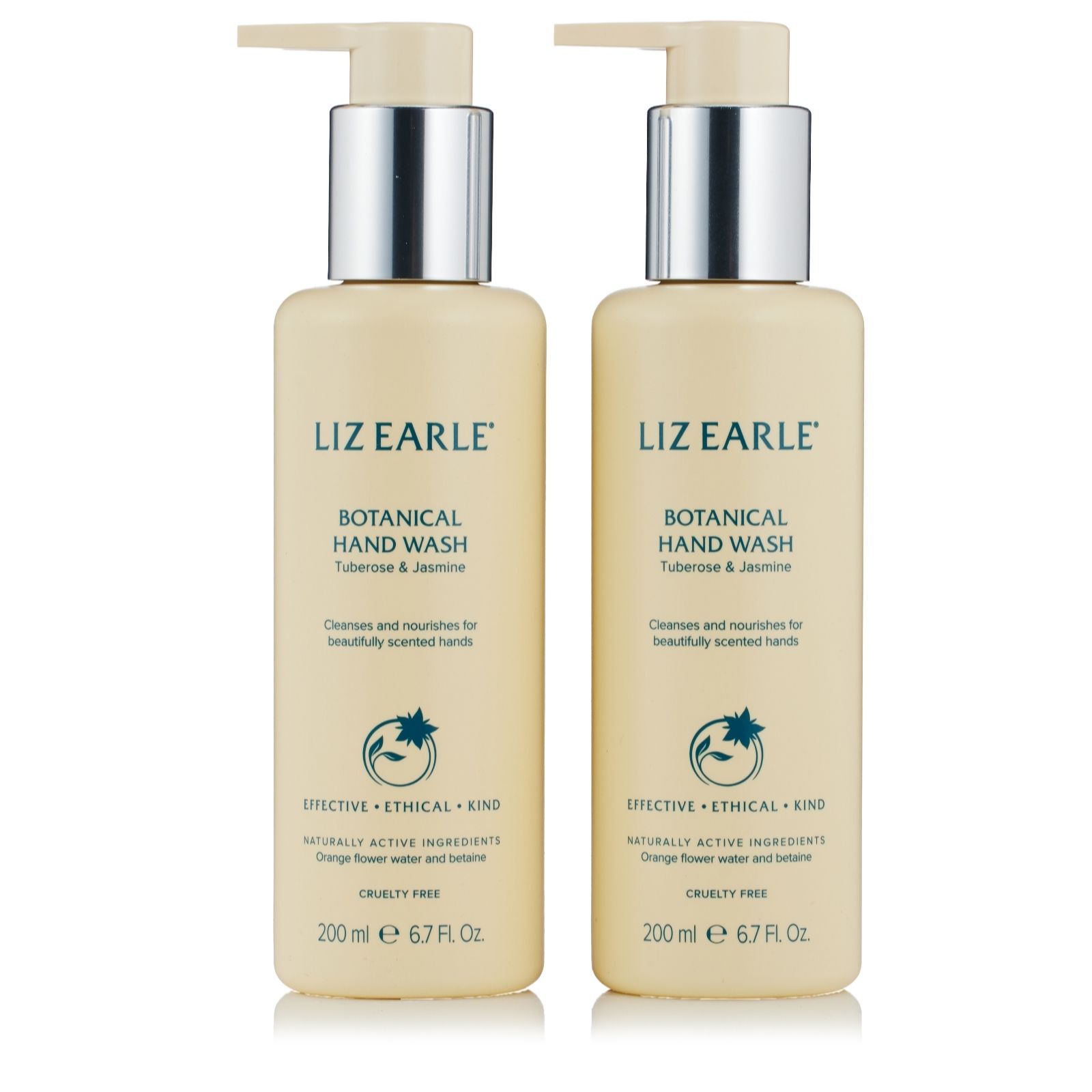 Liz Earle Tuberose & Jasmine Hand Wash Duo 200ml