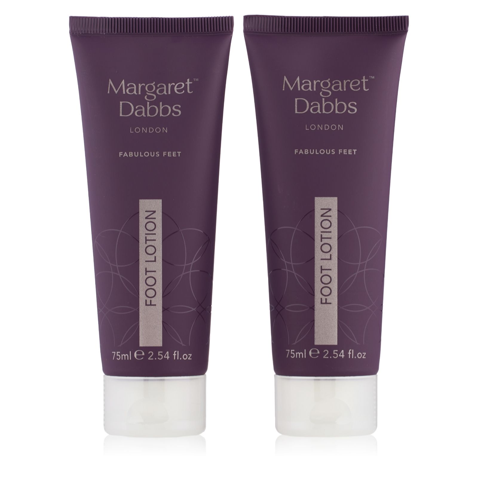Margaret Dabbs London Intensive Hydrating Foot Lotion 75ml Duo