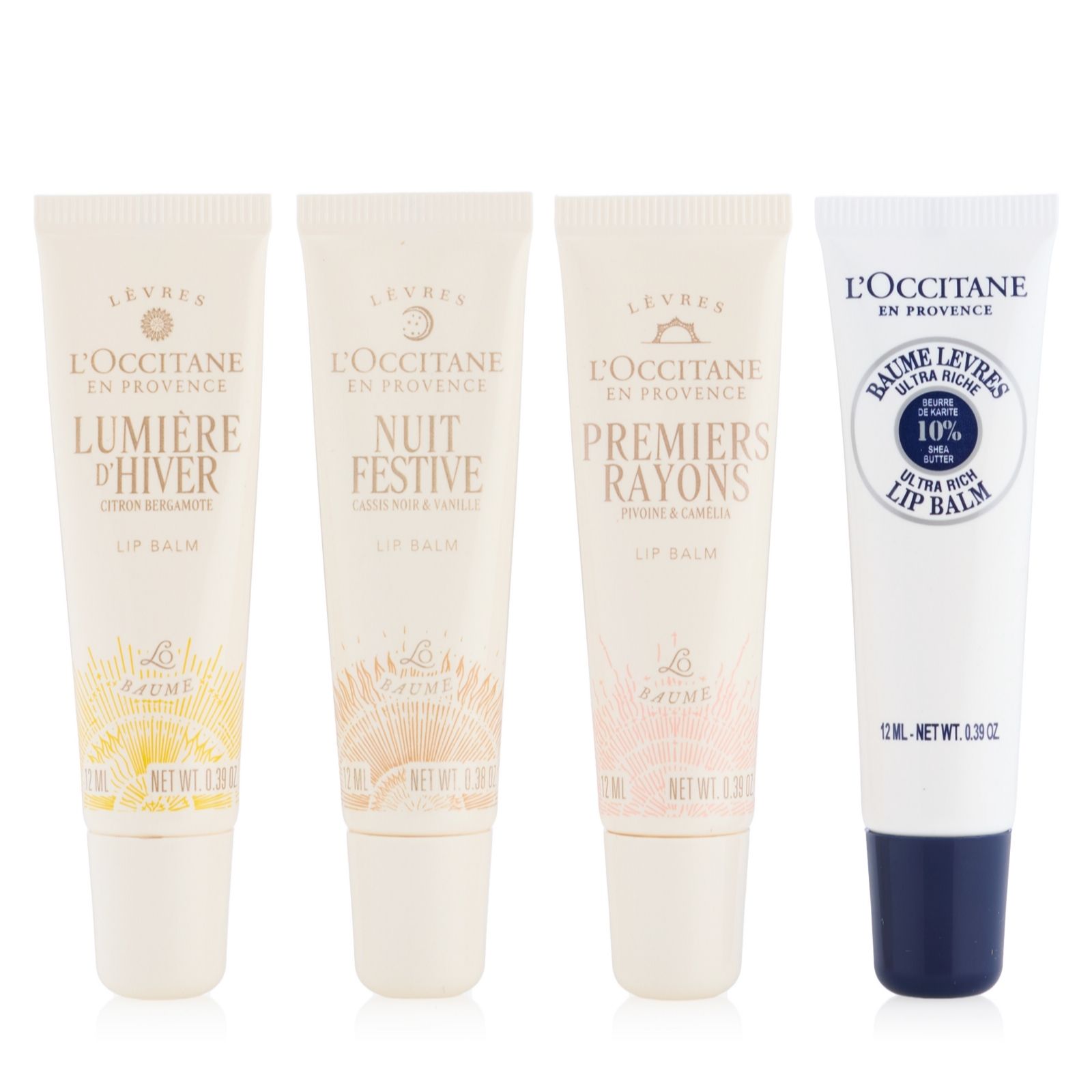 L'Occitane 4 Piece Lip Collection