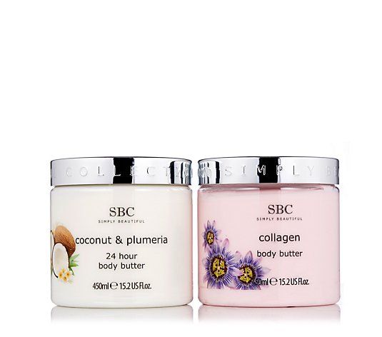 SBC 2 Piece Collagen & Coconut Body Butter Collection