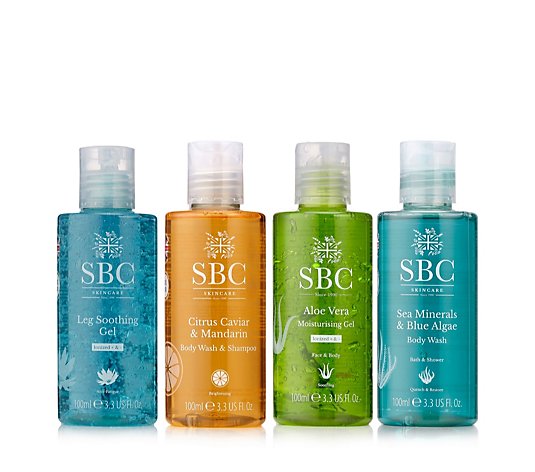 SBC 4 Piece Summer Body Discovery Travel Collection