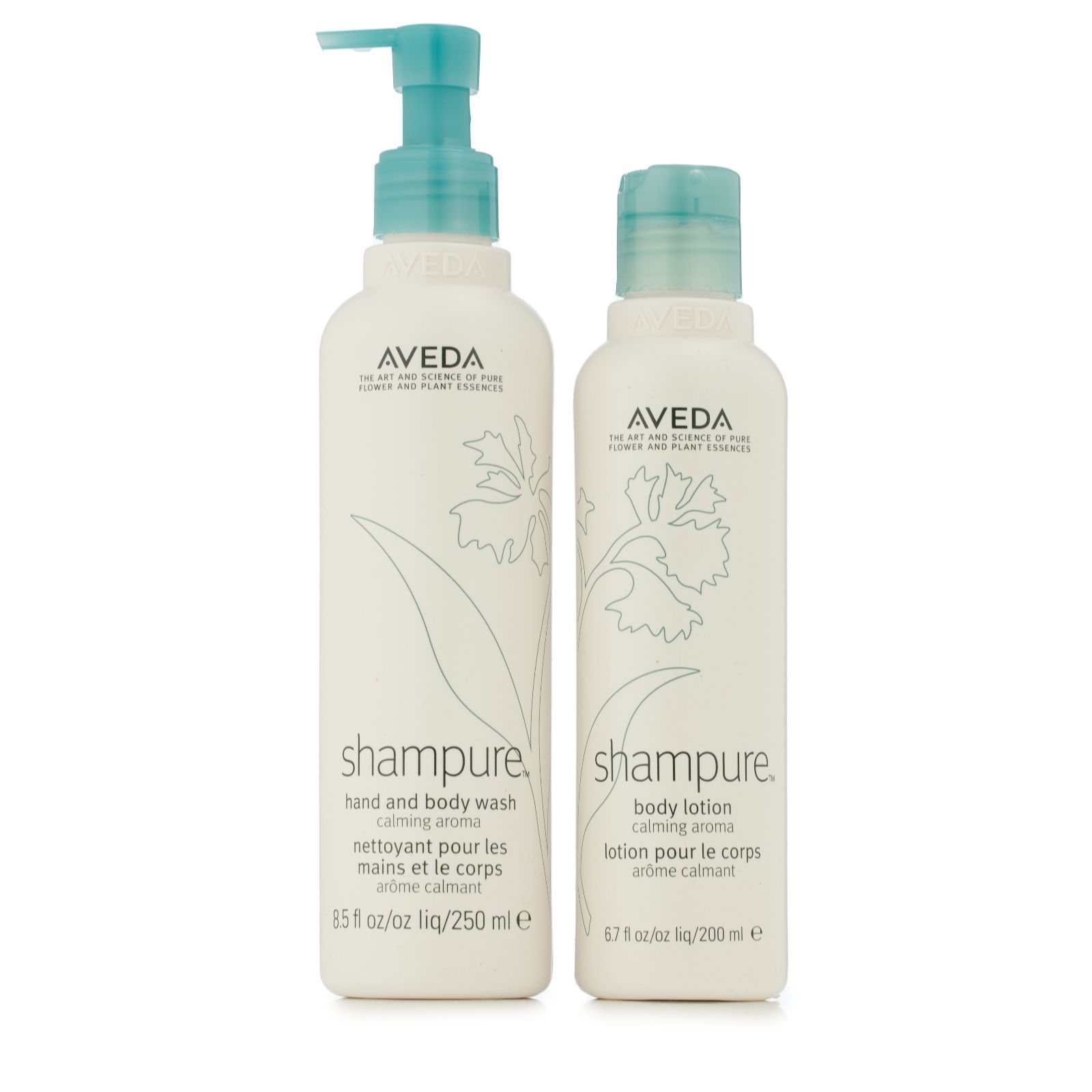 Aveda Shampure Body Lotion and Wash Set