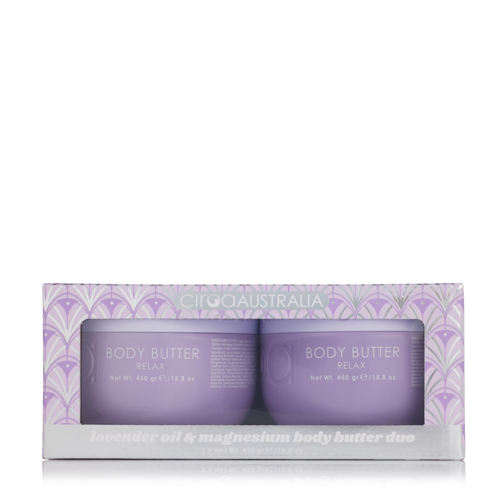 Ciroa Magnesium & Lavender Body Butter 450g Duo