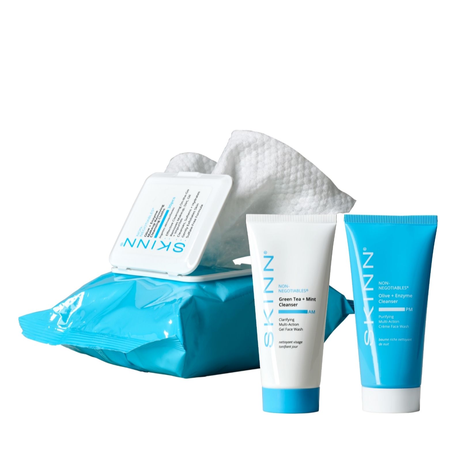 SKINN Non-Negotiables Cleanser Travel Kit