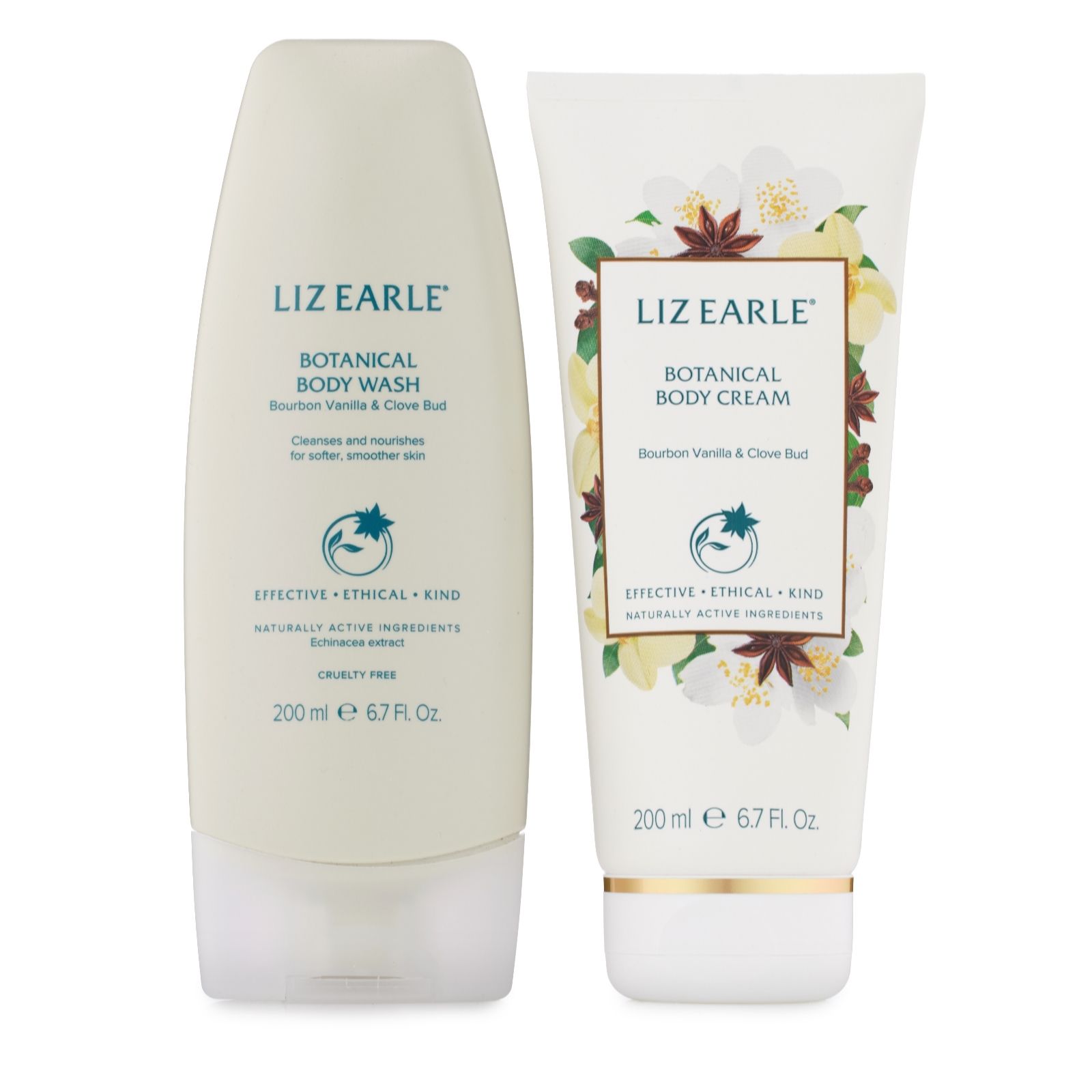 Liz Earle Bourbon Vanilla & Clove Bud Body Duo