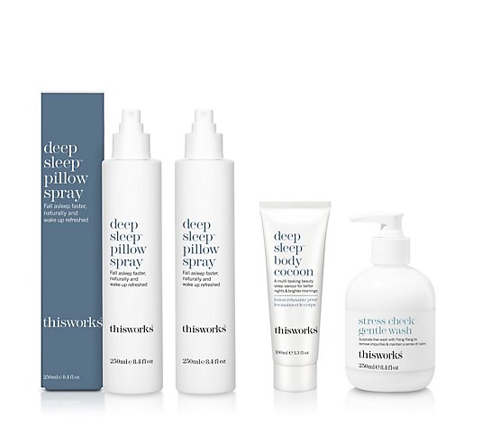 This Works Deep Sleep 4 Piece Bedtime Collection