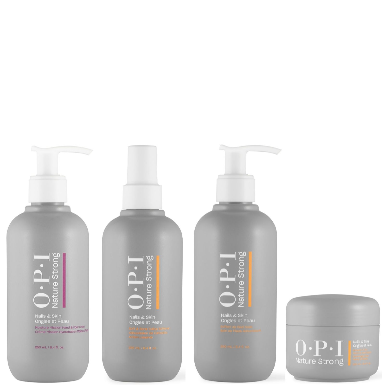 OPI Nature Strong Perfect Pedicure Prep 4 Piece Set
