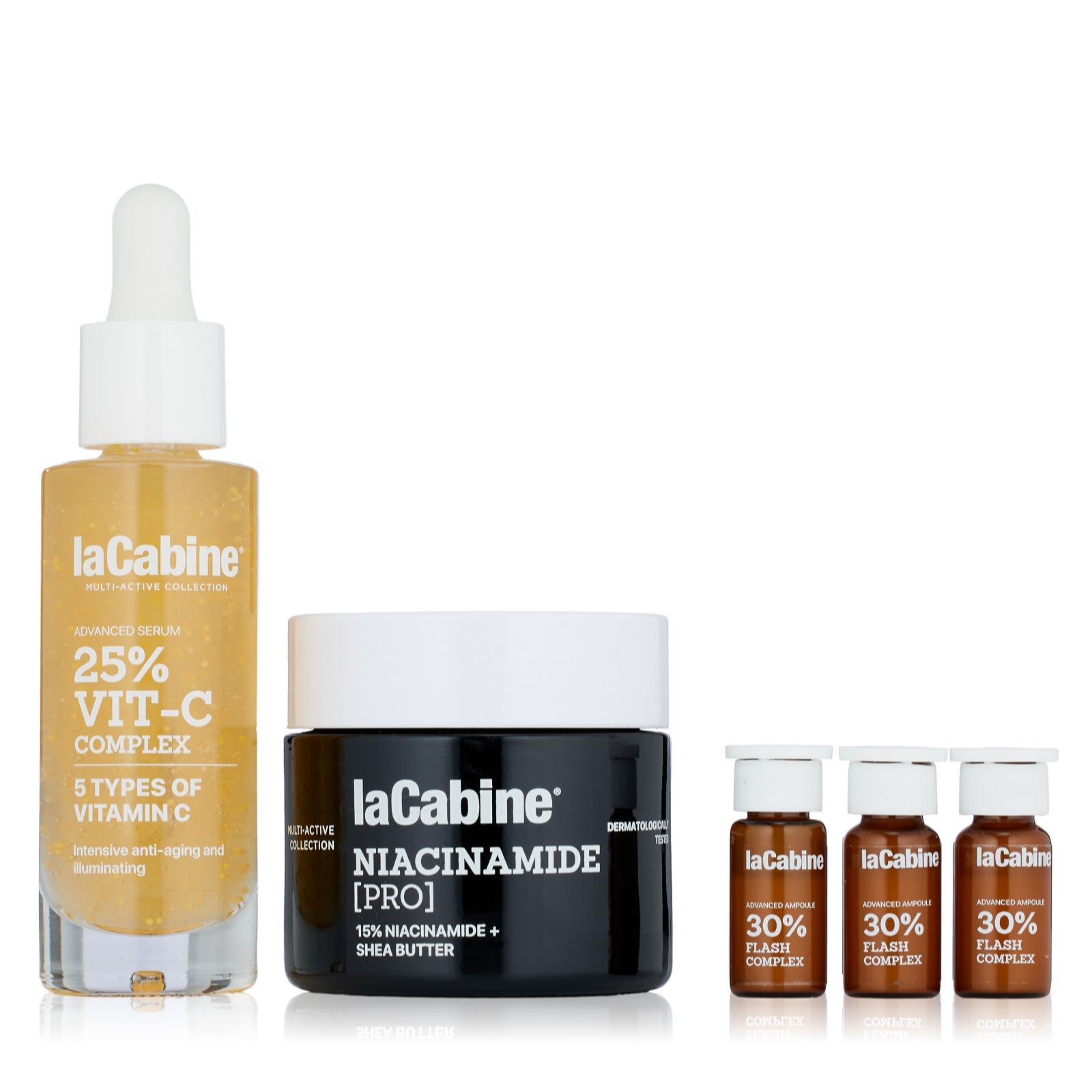 laCabine Even Glow Niacinamide 5 Piece Ritual