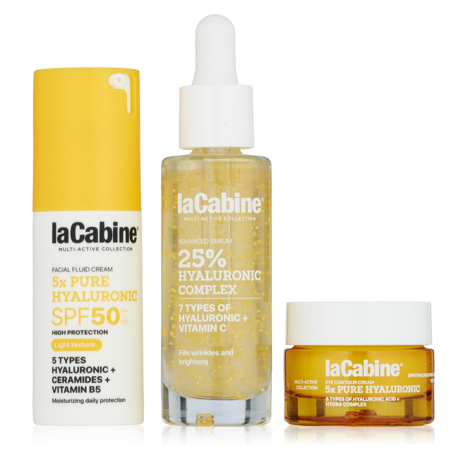 laCabine Pure Hyaluronic Day Defence 3 Piece Ritual