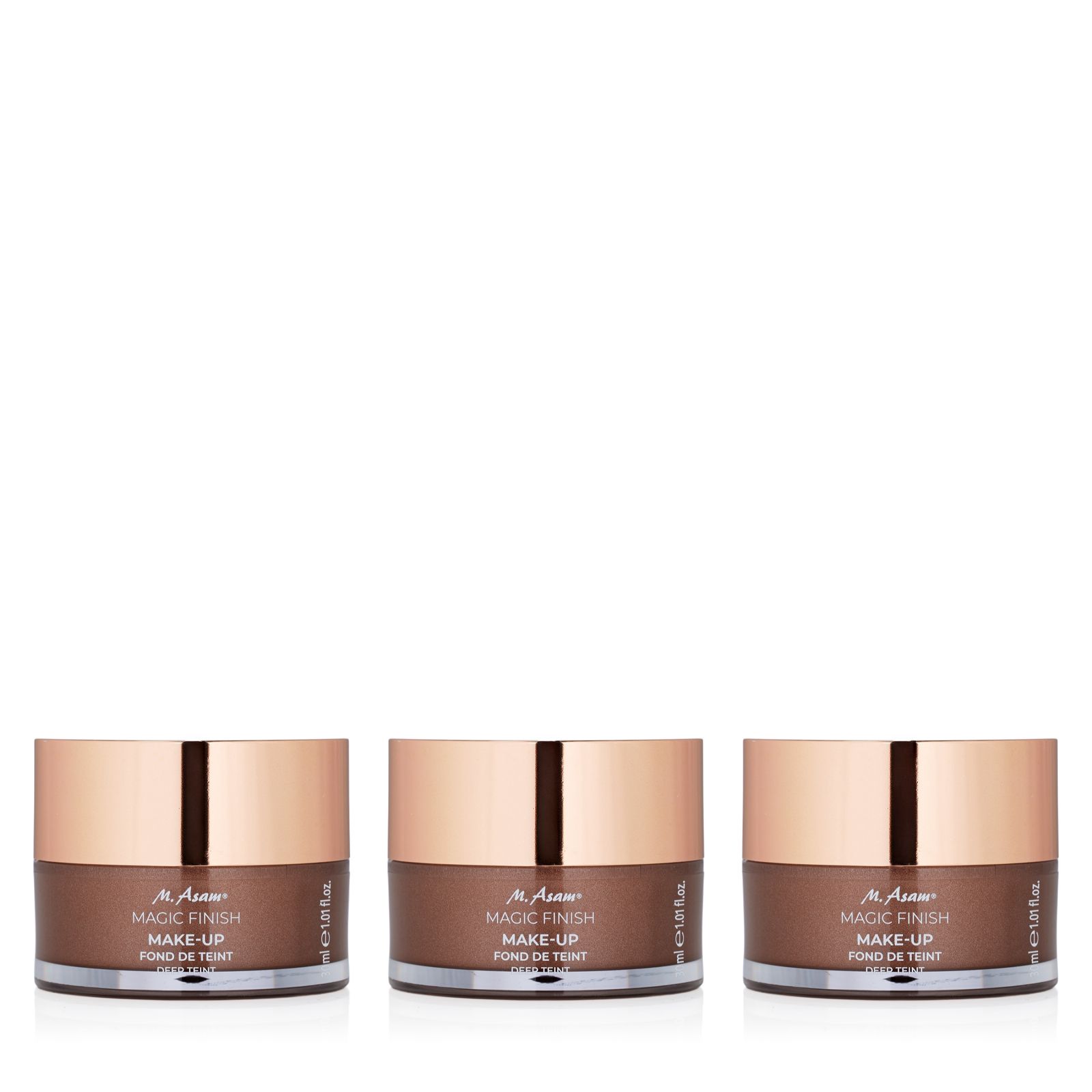 M. Asam Magic Finish Makeup Mousse 30ml Trio