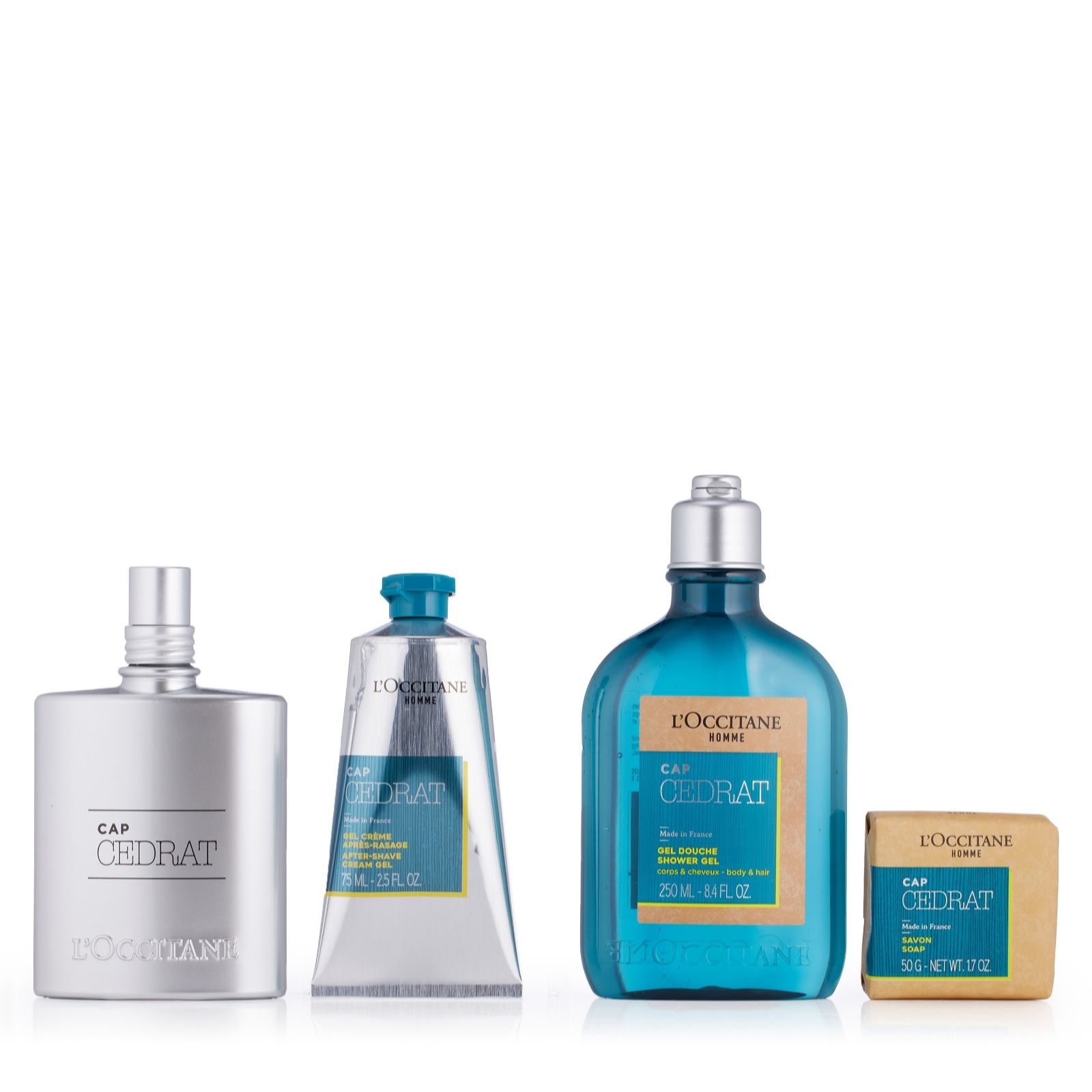 L'Occitane 4 Piece Cap Cedrat Luxury Fragrance Collection