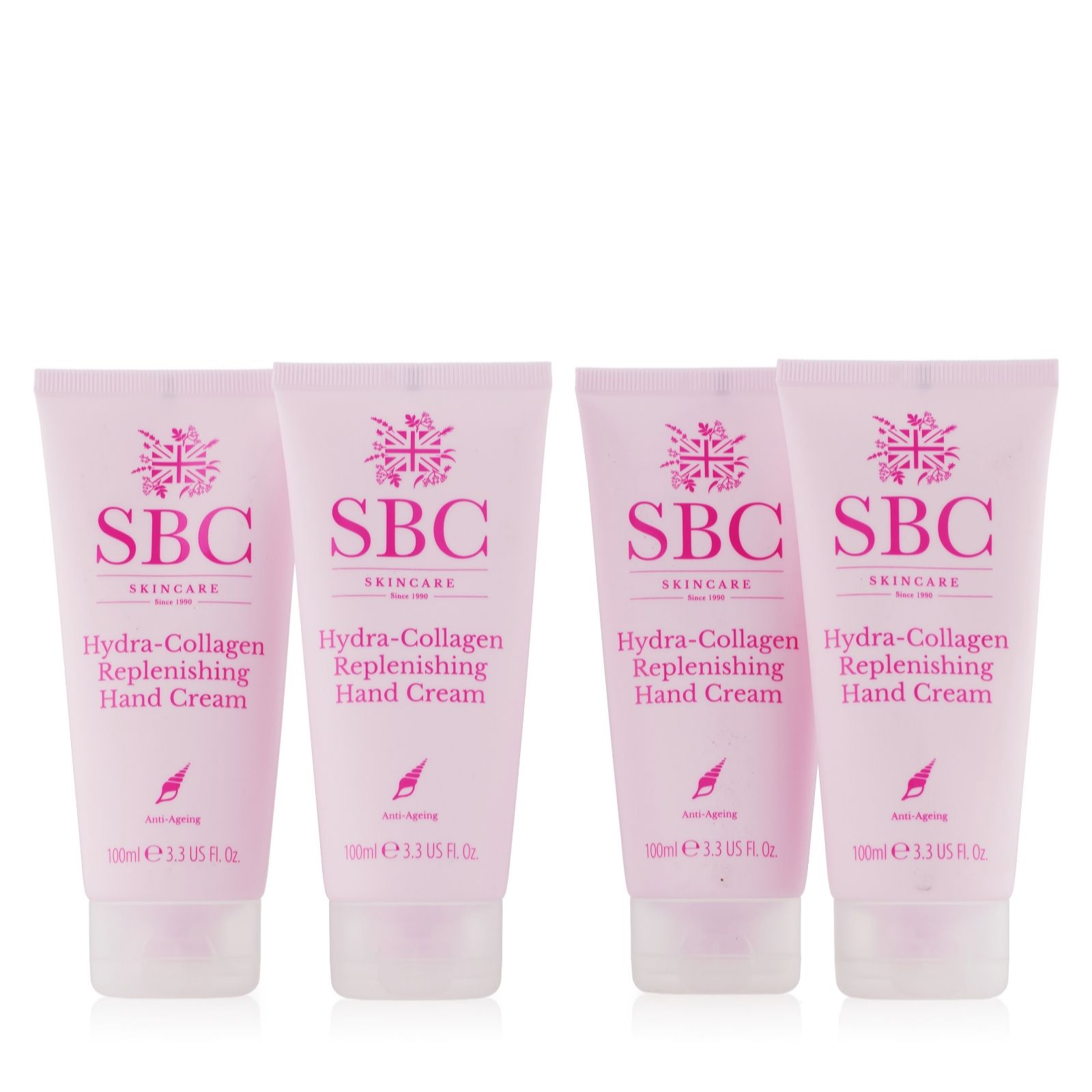 SBC Hydra-Collagen Hand & Body Lotion Quad