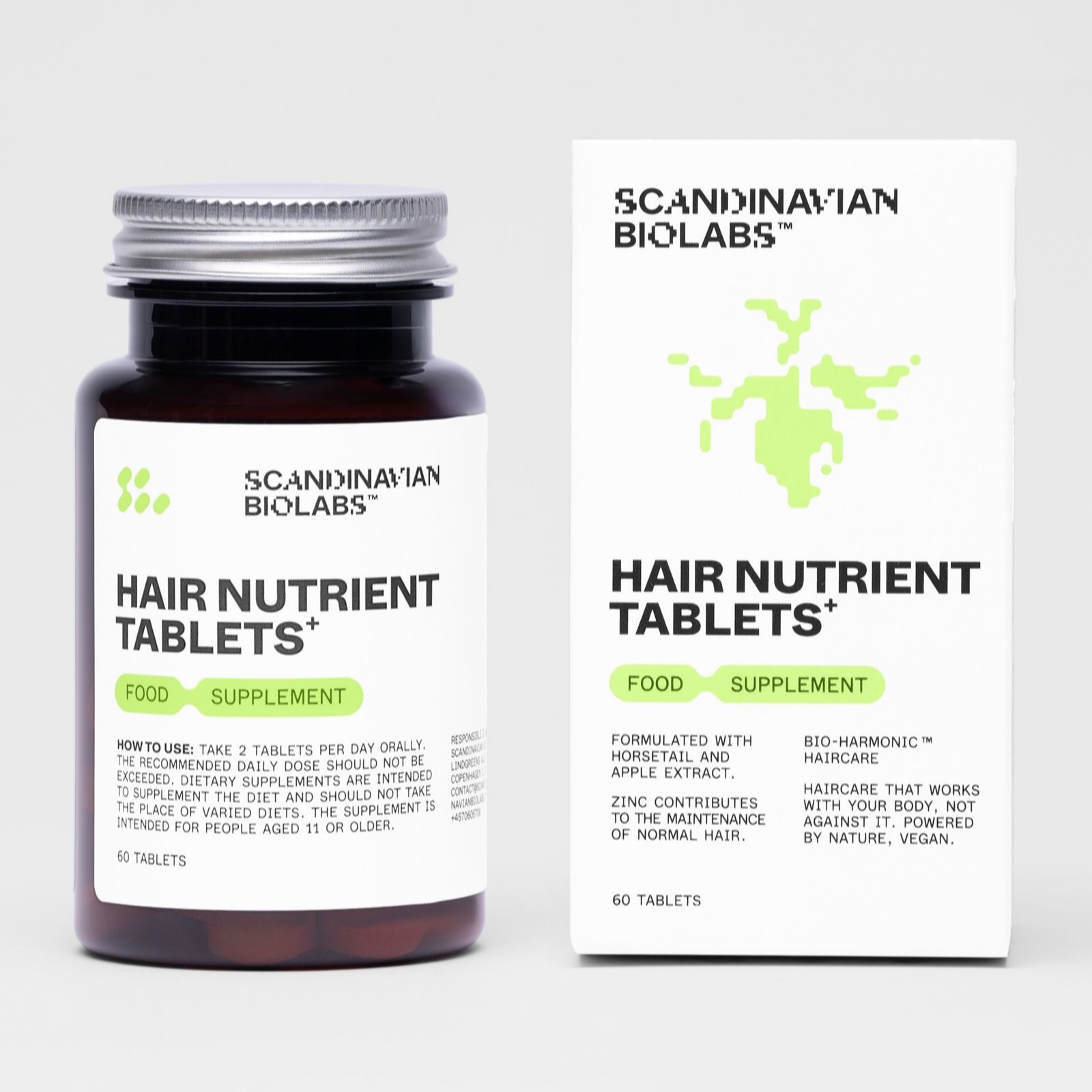 Scandinavian BioLabs Hair Nutrient Tablets 1 Month Supply