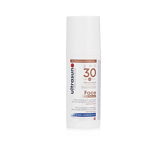 Ultrasun Sun Protection Face Tan Activator SPF 30 50ml