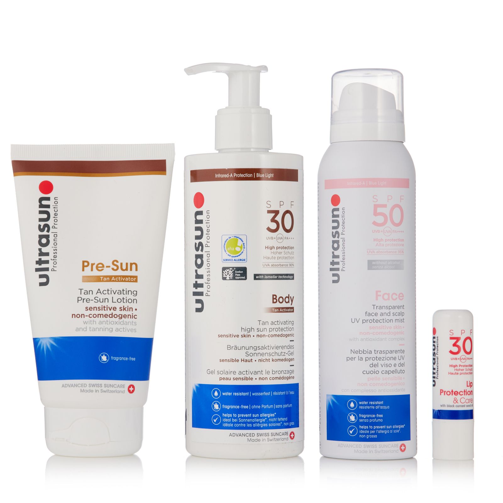 Ultrasun Four Piece Complete Kit