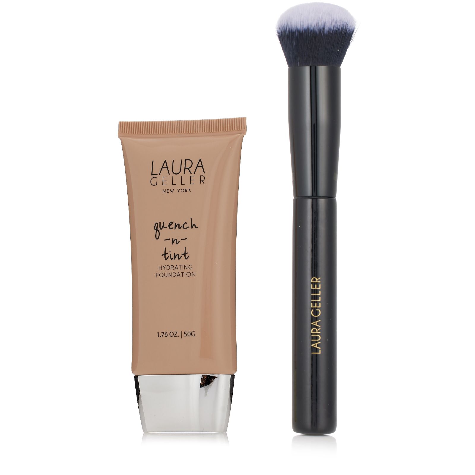 Laura Geller Quench-N Tint Hydrating Foundation & Brush