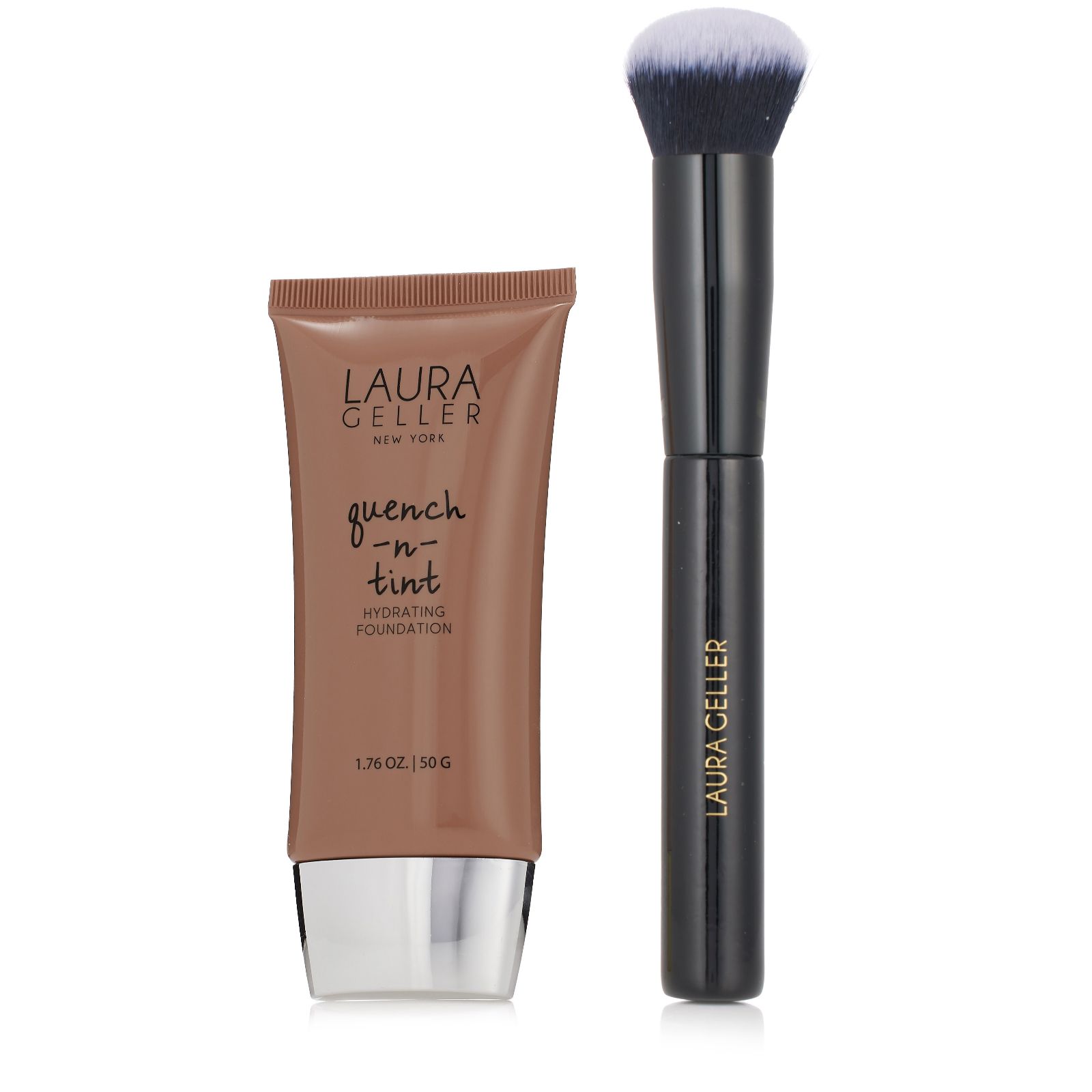 Laura Geller Quench-N Tint Hydrating Foundation & Brush