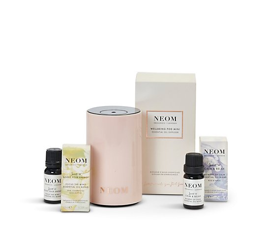 Neom Wellbeing POD Mini & 2 Essential Oils Collection