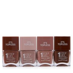 Nails Inc It's Topless Soft Suede Quad