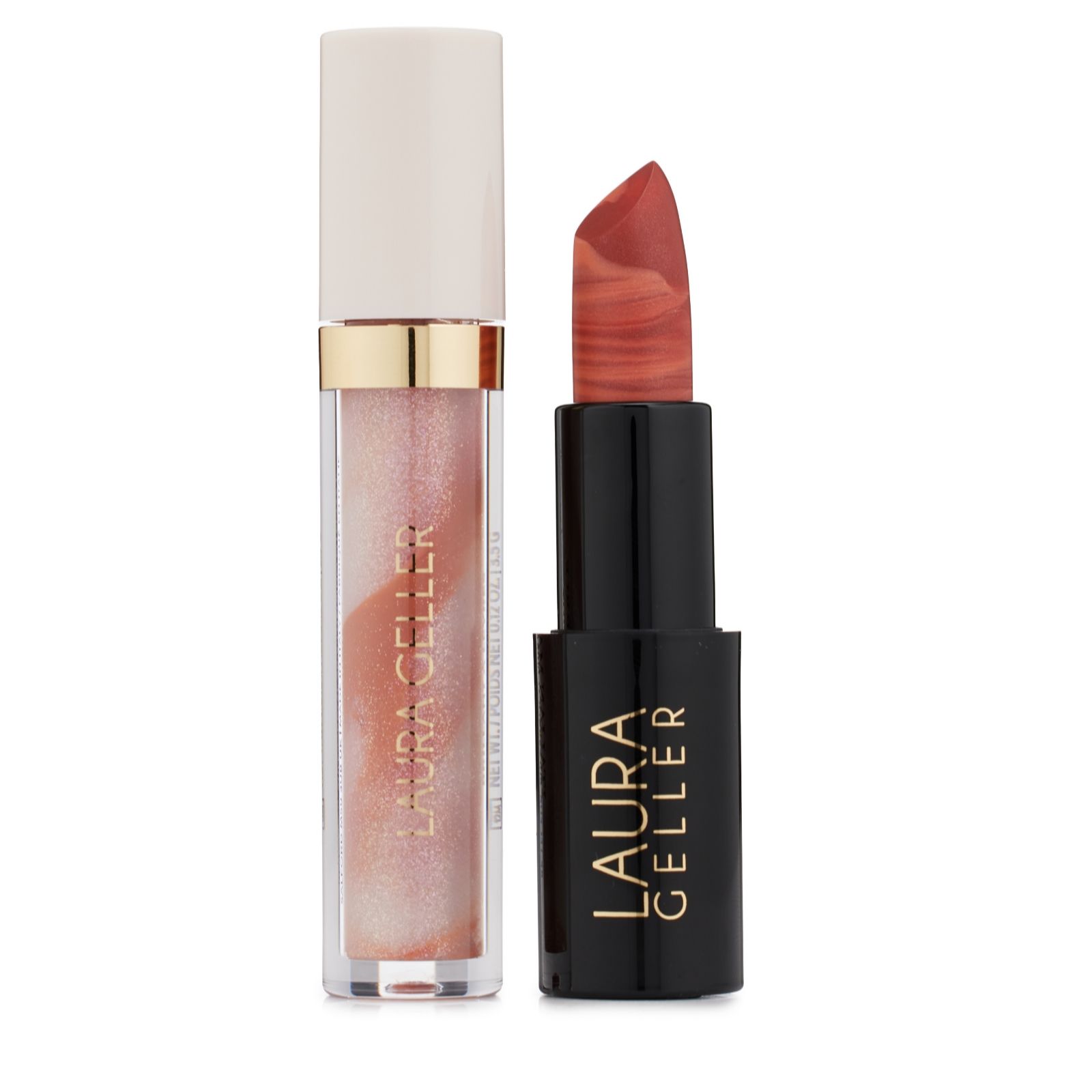 Laura Geller Italian Marble Gloss & Lipstick Duo
