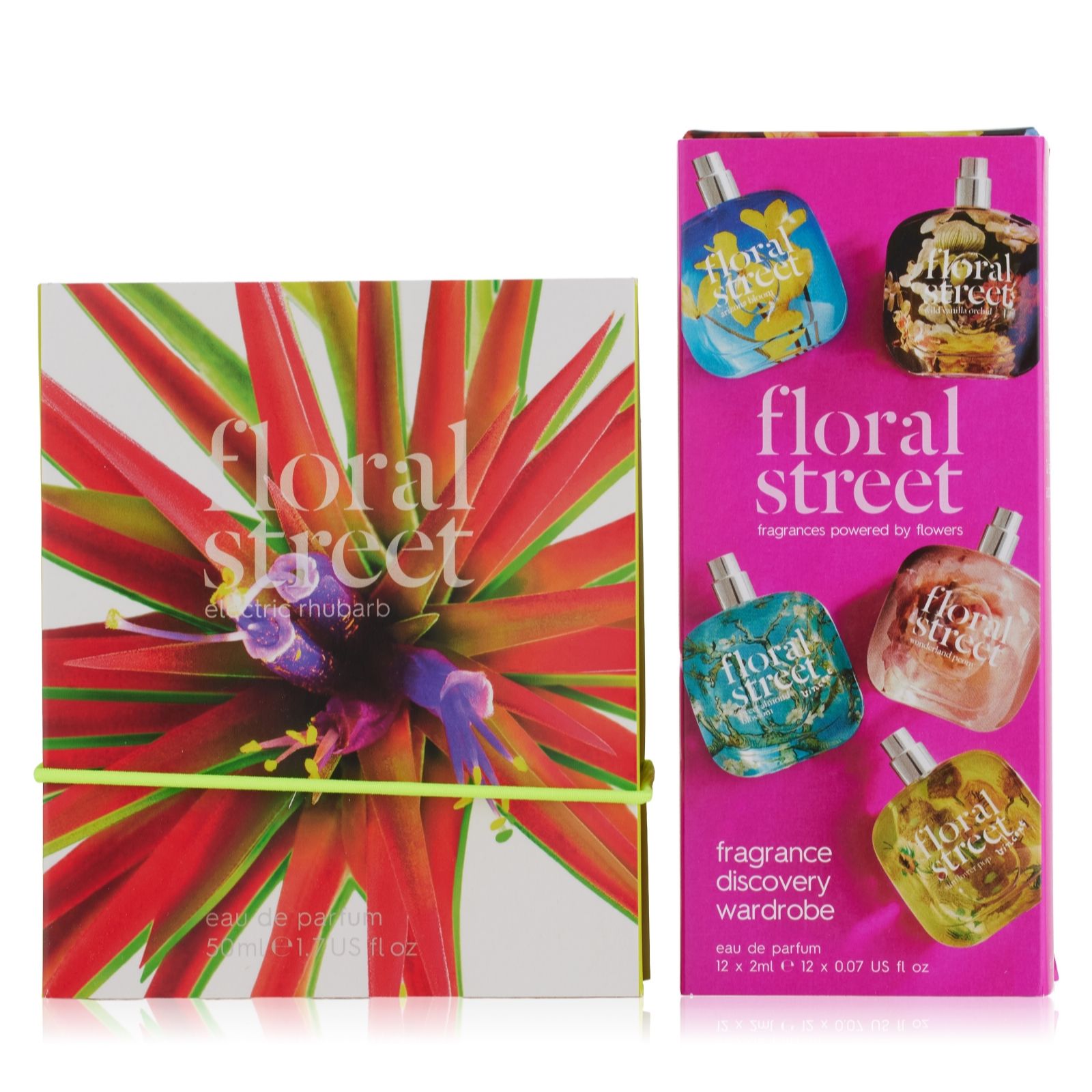 Floral Street Electric Rhubarb 50ml & Fragrance Wardrobe