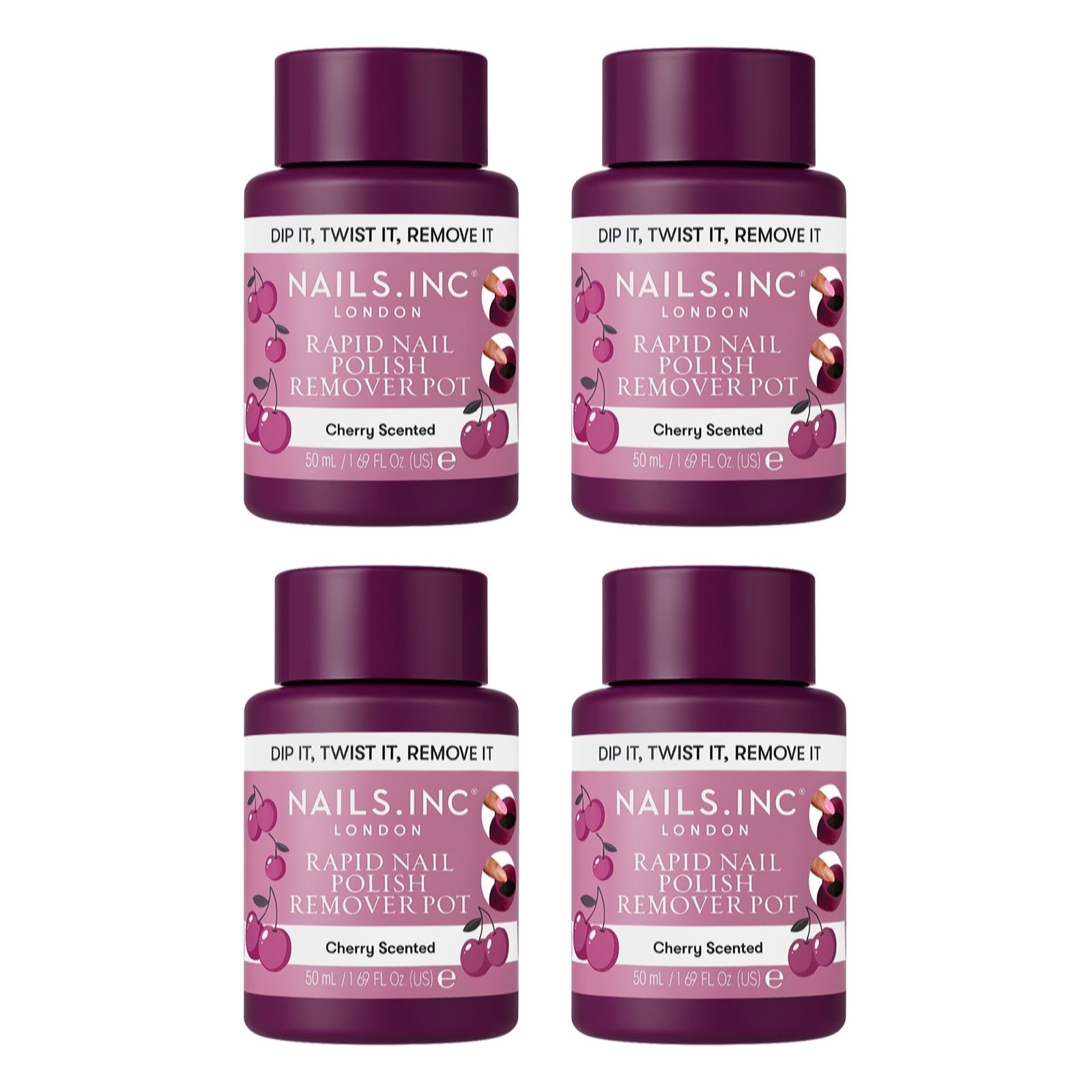 Nails Inc Nail Polish Remover Pot Quad
