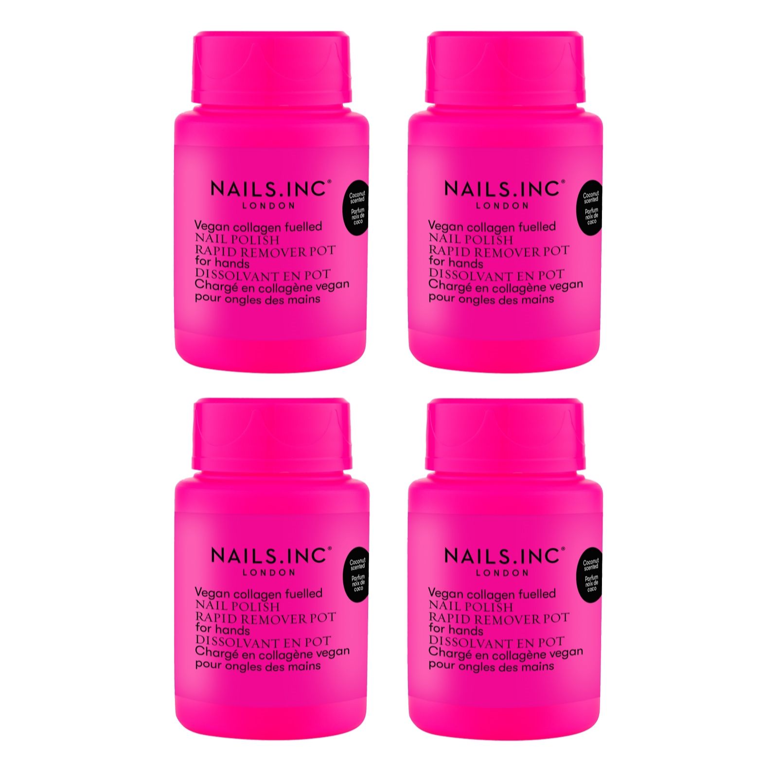 Nails Inc Nail Polish Remover Pot Quad