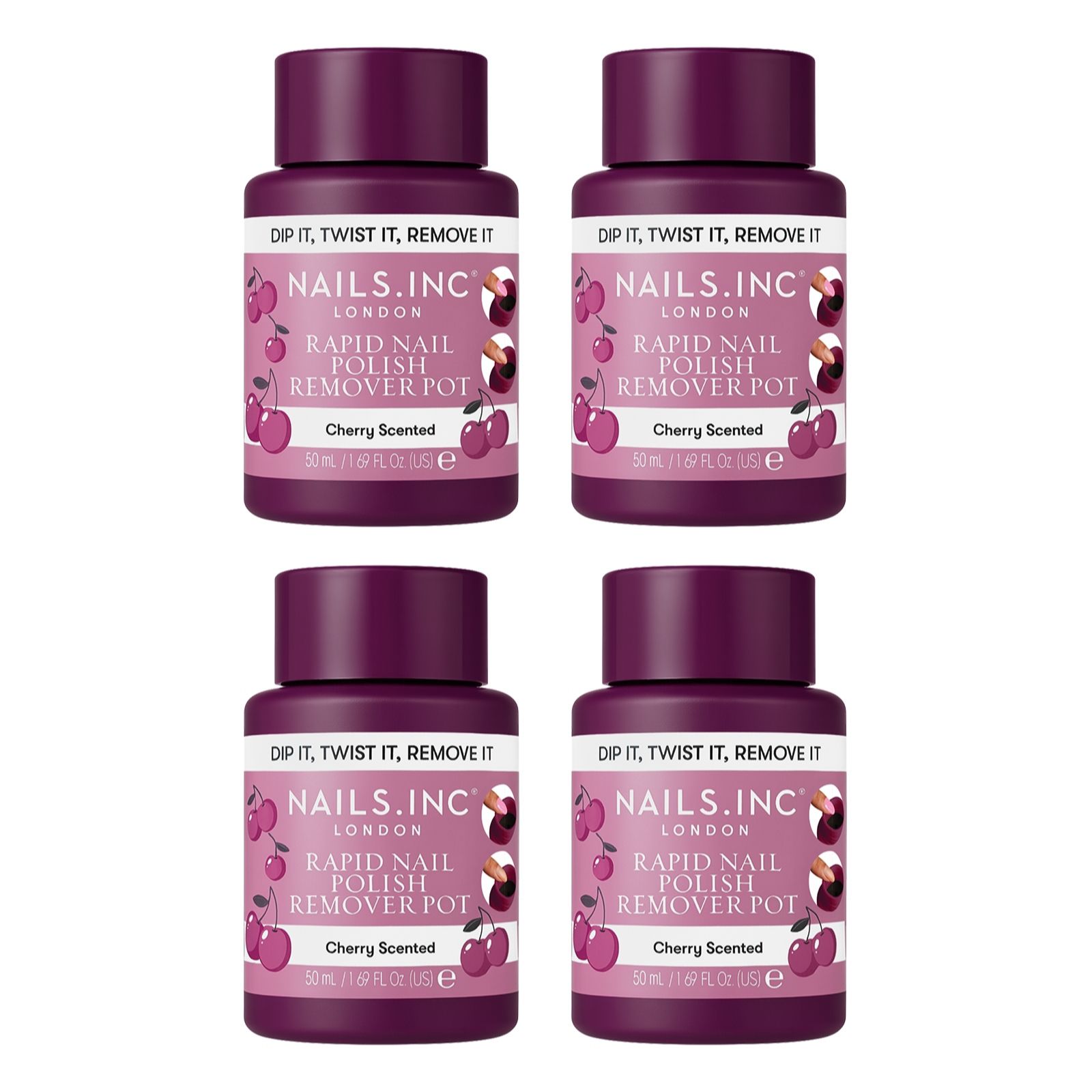 Nails Inc Nail Polish Remover Pot Quad
