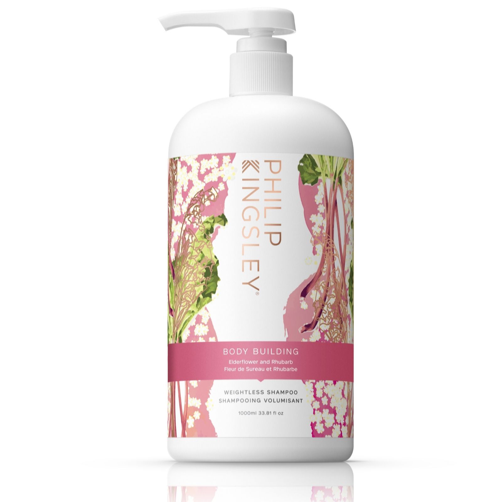 Philip Kingsley Elderflower & Rhubarb Body Building Shampoo 1L