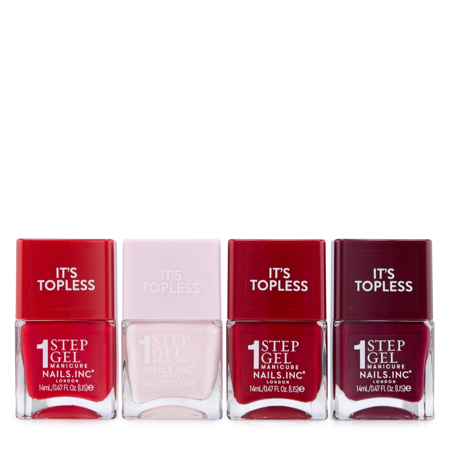 Nails Inc Glassy Glow 45 Second Speedy Gifting Quad