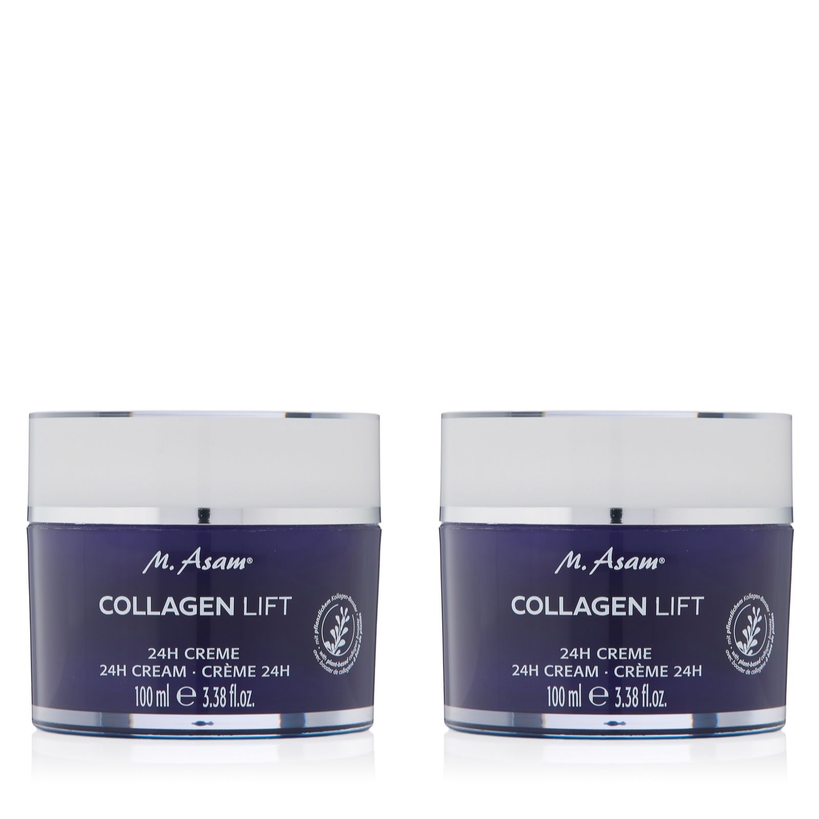 M.Asam Collagen Lift 24H Cream 100ml Duo