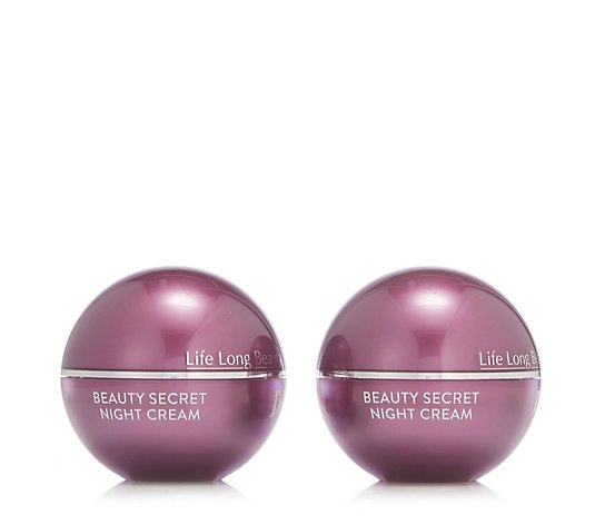 Judith Williams Life Long Beauty Secret Night Cream 50ml Duo