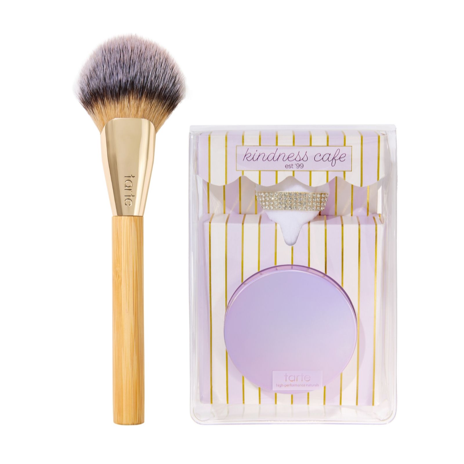 tarte Creaseless Setting & Brightening Powder With Brush