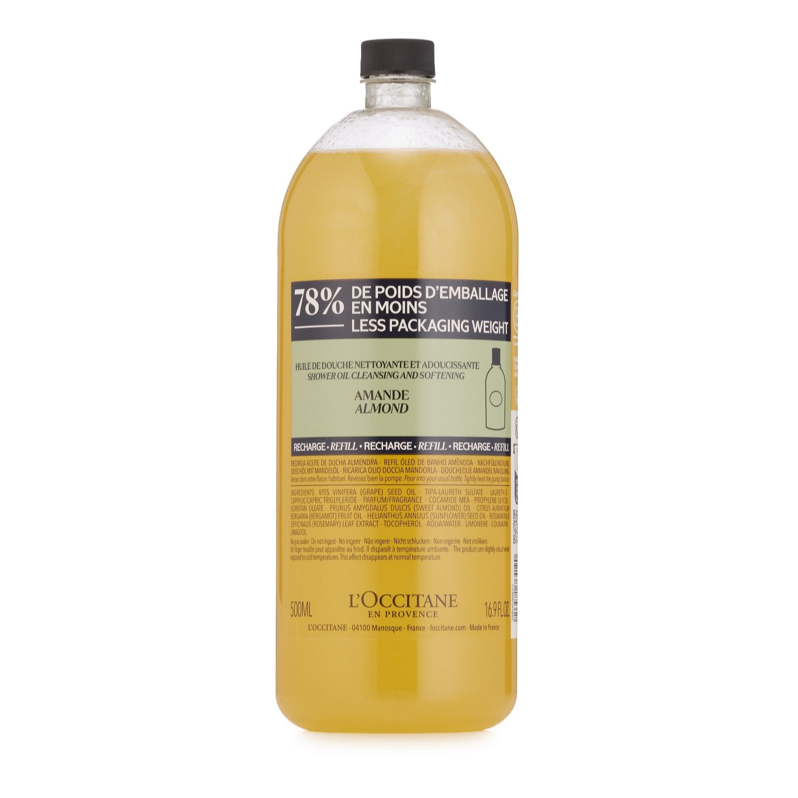 L'Occitane Shower Oil Eco Refill 500ml