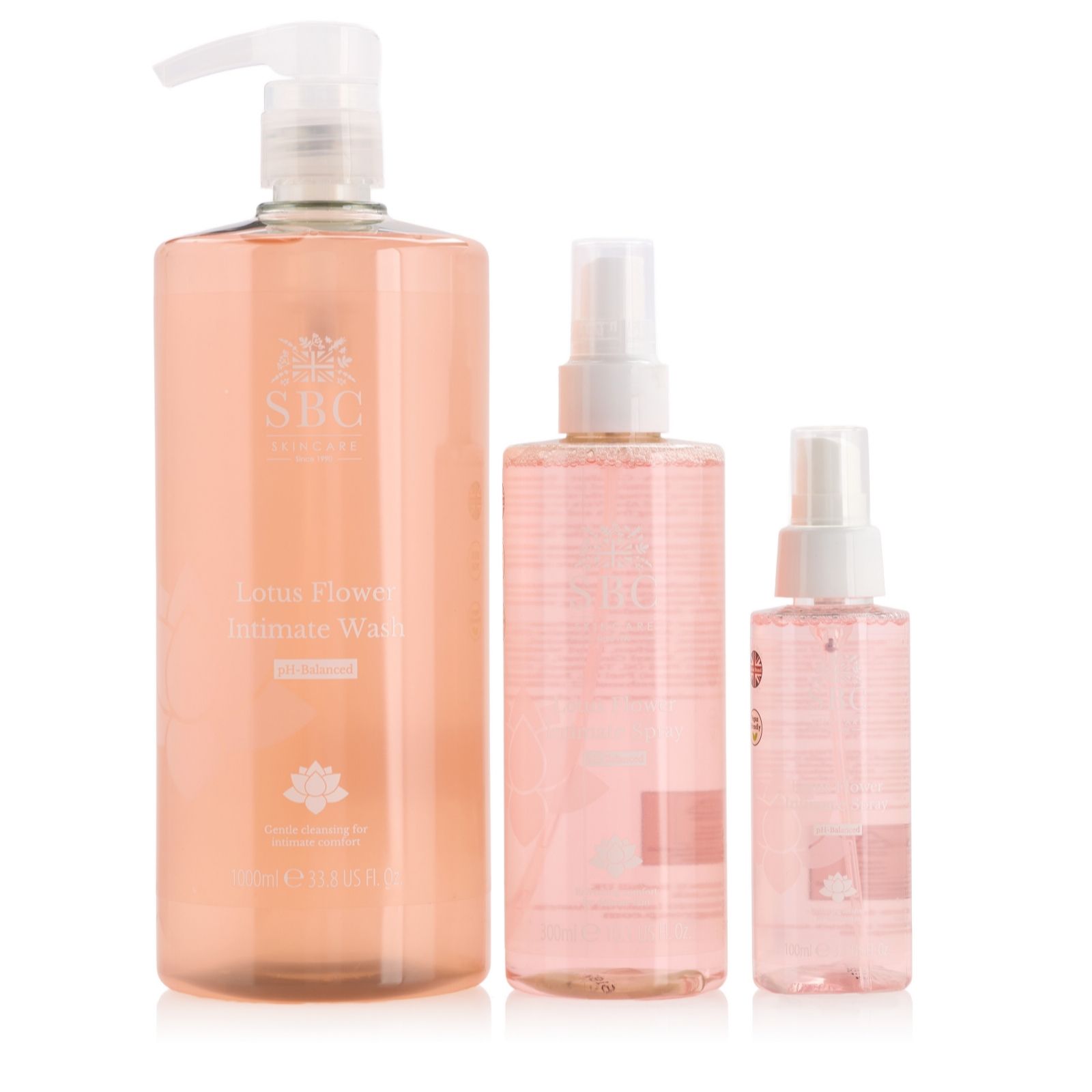 SBC Lotus Flower Intimate Essentials Trio