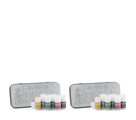 Scentered Wellbeing Home Aromatherapy Mini Tin Duo