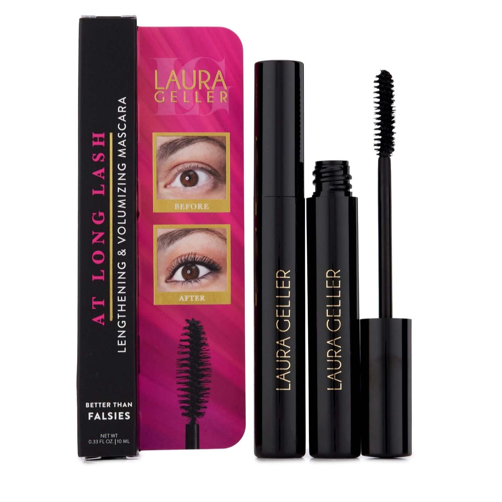 Laura Geller At Long Lash Lengthening & Volumizing Mascara Duo
