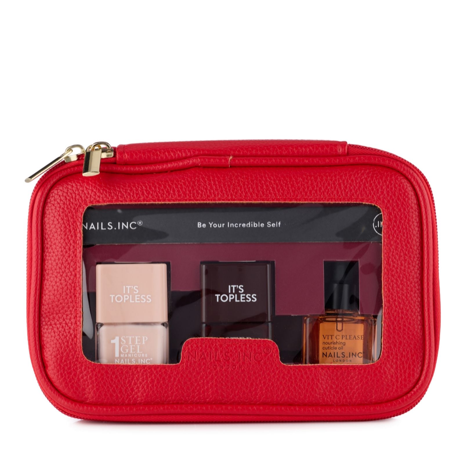 Nails Inc All You Need 4 Piece Essentials Kit with Bag