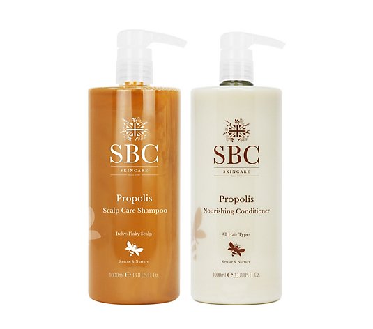 SBC Supersize Propolis Shampoo & Conditioner Duo