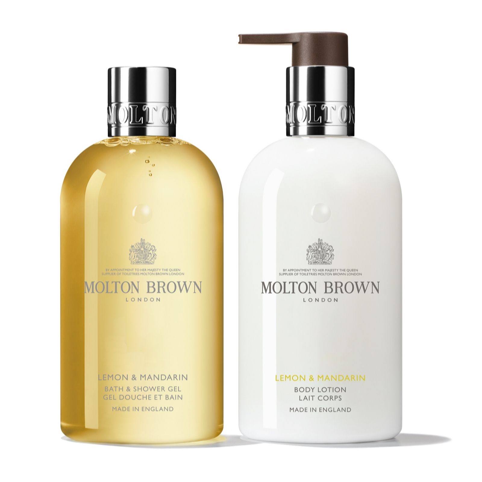 Molton Brown Lemon & Mandarin Body Duo - QVC UK