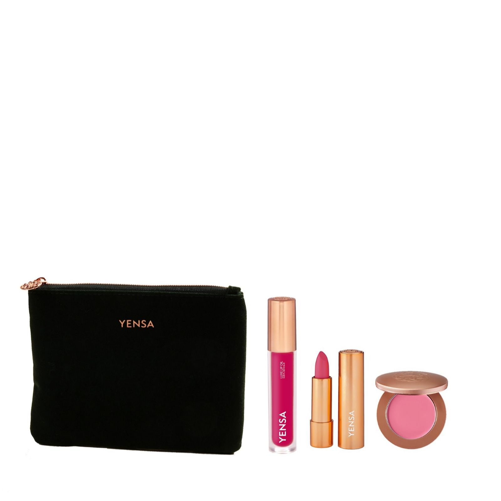 Yensa Lip and Cheek Holiday Trios