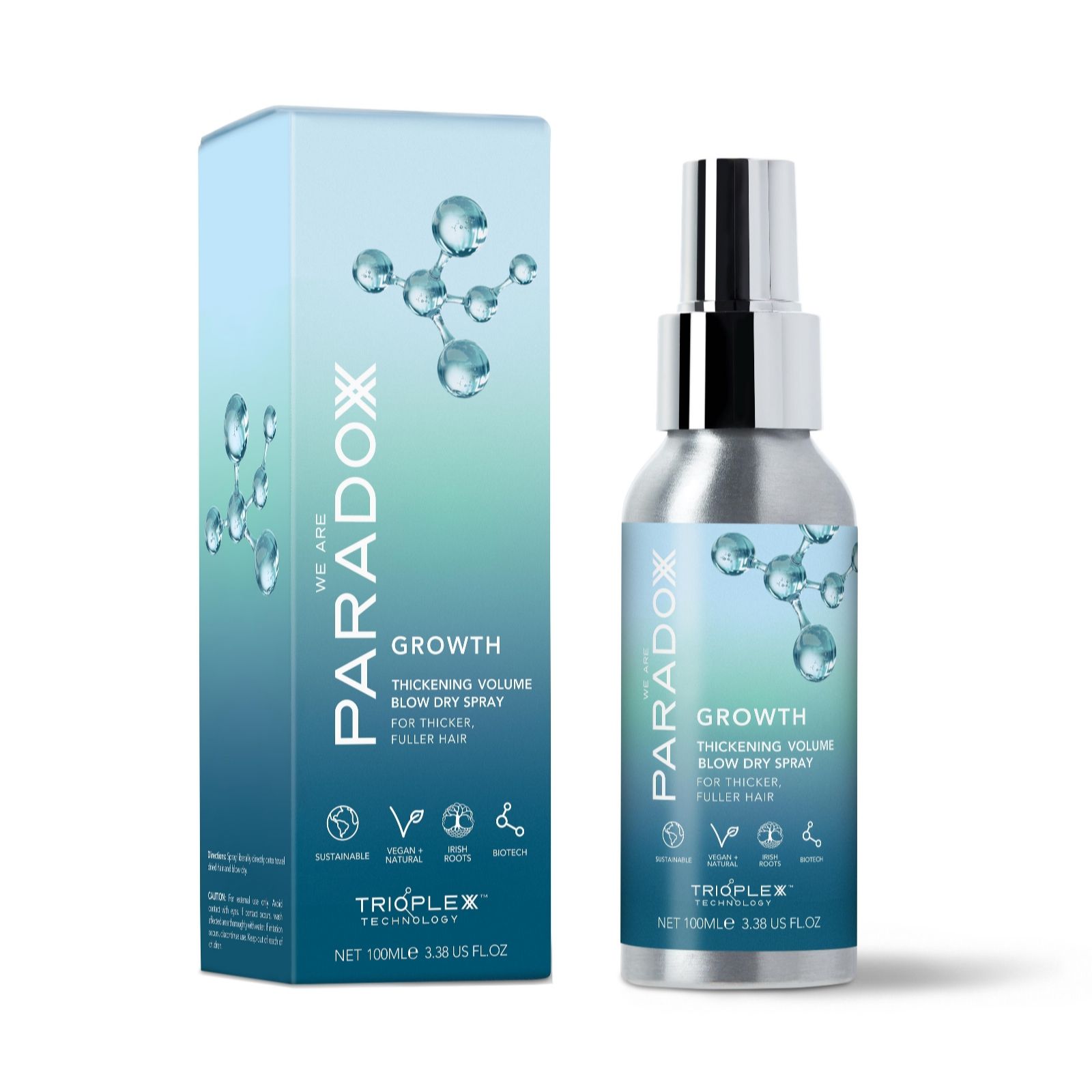 We are Paradoxx Volume Blow Dry Spray 100ml