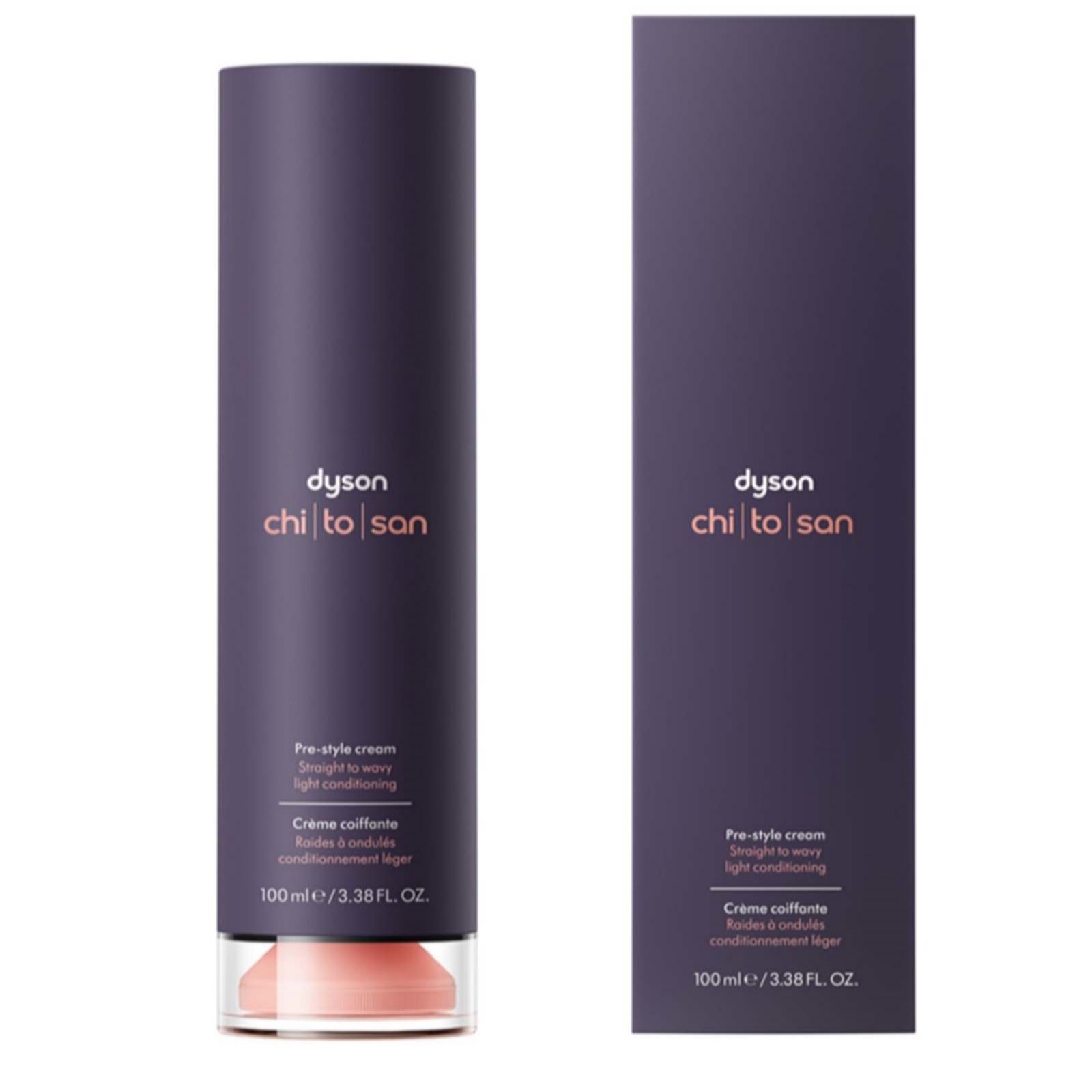 Dyson Chitosan Pre-Style Cream Straight to Wavy Light Conditioning