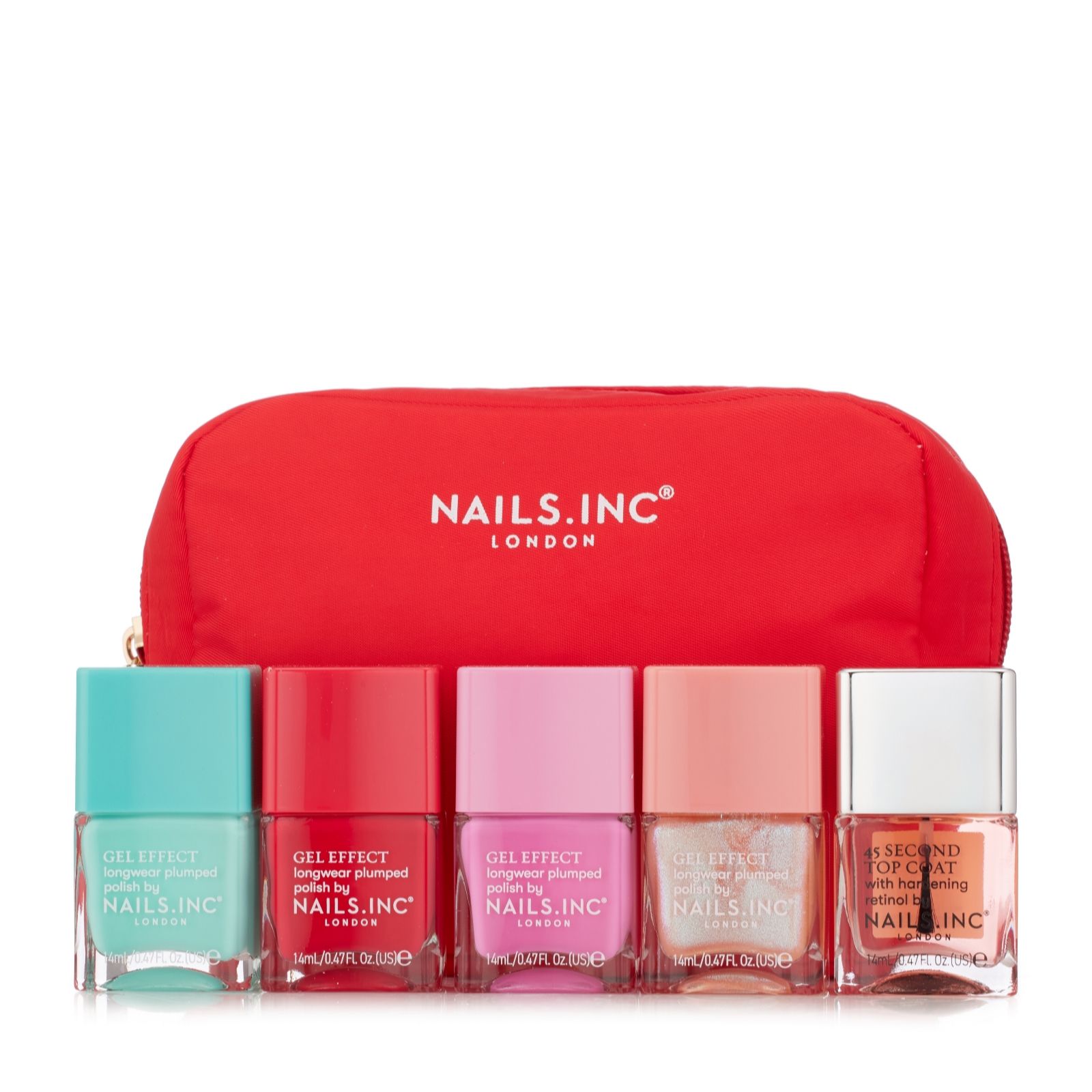 Nails Inc Limited Edition Slice of Summer Watermelon 5 Piece Collection