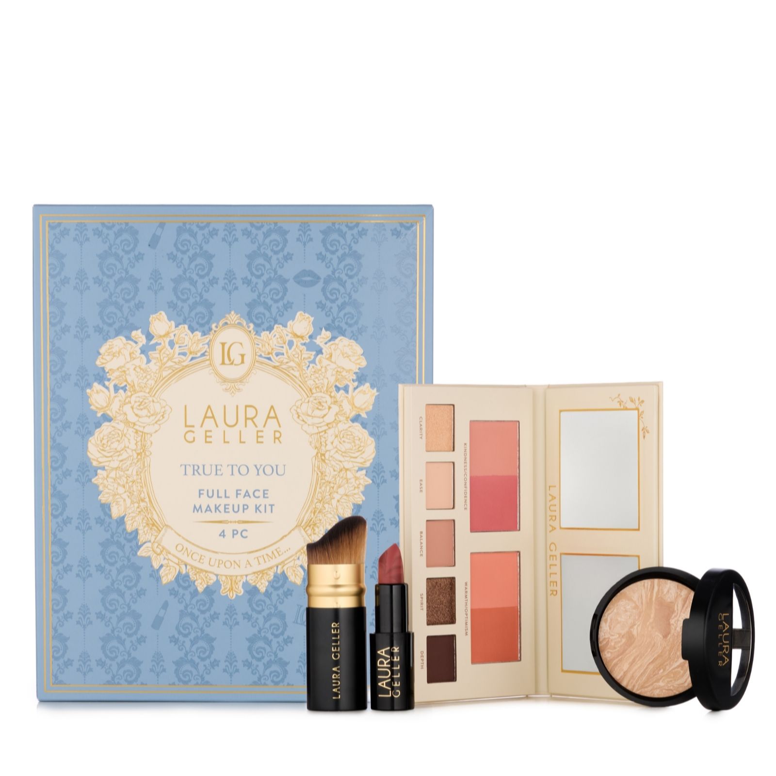  Laura Geller Enchanted 4 Piece Balance-n-Brighten Holiday Collection
