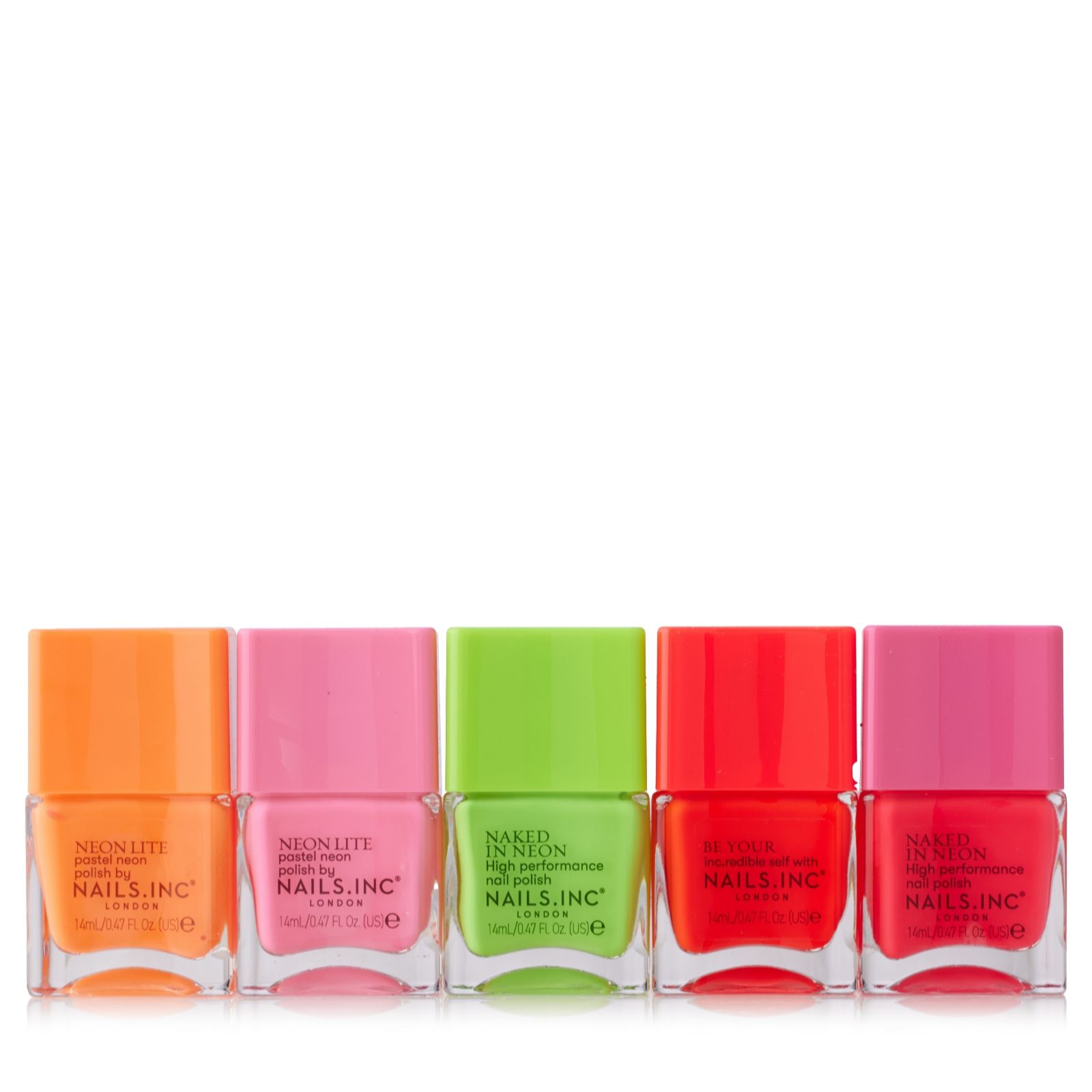 Nails Inc Electric Summer 5 Piece Collection